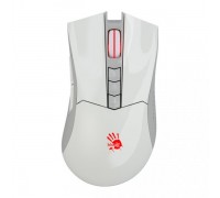 Миша ігрова бездротова A4-Tech Bloody R90 Plus (Greyish White), біла