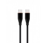 Кабель Cablexpert CC-USB2S-CMCM-1.5M-BK, преміум якість USB 2.0 C-тато\С-тото,1.5 м.