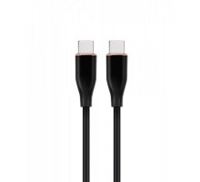 Кабель Cablexpert CC-USB2S-CMCM-1.5M-BK, преміум якість USB 2.0 C-тато\С-тото,1.5 м.