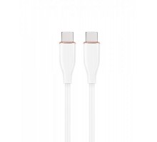 Кабель Cablexpert CC-USB2S-CMCM-1.5M-W, преміум якість USB 2.0 C-тато\С-тото,1.5 м.
