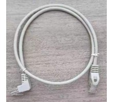 Патч корд Cablexpert PP12L-0.7M, UTP, категорія. 5E, литий,  50u" штекер із фіксатором, 0.7 м, сірий