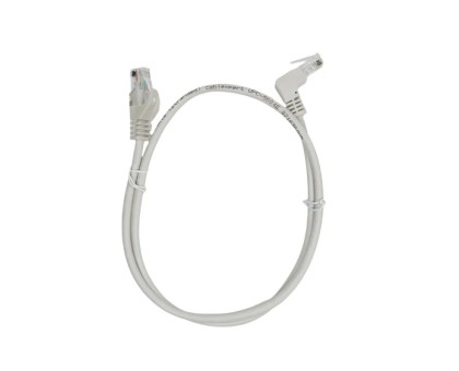 Патч корд Cablexpert PP12L-0.7M, UTP, категорія. 5E, литий,  50u" штекер із фіксатором, 0.7 м, сірий