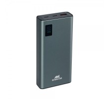 Портативний зарядний пристрій (павербанк) Rivacase RIVAPOWER VA1022 (Grey), 20000 mA, QC/PD 22,5 Вт, сірий