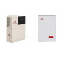 Комплект гібридний сонячний інвертор Ritar SM-5K-48V-X + батарея Ritar BAT-10KWH-51.2V-100A