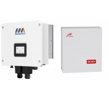 Комплект гібридний сонячний інвертор Megarevo O5KL1D + батарея Ritar BAT-5KWH-51.2V