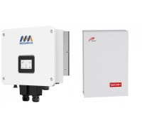 Комплект гібридний сонячний інвертор Megarevo O5KL1D + батарея Ritar BAT-15KWH-51.2V-140A