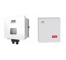 Комплект гібридний сонячний інвертор Megarevo R6KL1D-G2 + батарея Ritar BAT-5KWH-51.2V