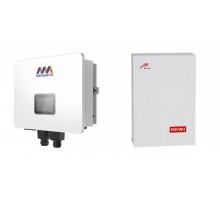 Комплект гібридний сонячний інвертор Megarevo R6KL1D-G2 + батарея Ritar BAT-10KWH-51.2V-100A