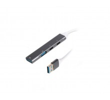 Хаб USB 3.0 Maxxter HU3A-4P-03 4-портовый концентратор (1xUSB-A 3.0, 1xUSB-A 2.0, 2xUSB-C)