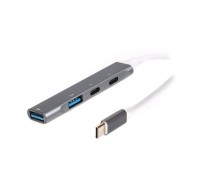 Хаб USB 3.0 Maxxter HU3C-4P-03 Type-С на 4 порта, 1xUSB-A 3.0, 1xUSB-A 2.0, 2xUSB-C