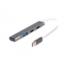 Хаб USB 3.0 Maxxter HU3C-4P-03 Type-С на 4 порта, 1xUSB-A 3.0, 1xUSB-A 2.0, 2xUSB-C