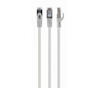 Патч корд Cablexpert PP6A-LSZHCU-W-1.5M, S/STP, литий, 50u" штекер із фіксатором, 1,5 м, білий