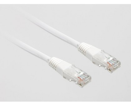 Патч корд Cablexpert PP12-5M-W, UTP, категорія. 5E, литий, 50u" штекер із фіксатором, 5 м, білий Патч корд Cablexpert PP12-5M-W, UTP, категорія. 5E, литий, 50u" штекер із фіксатором, 5 м, білий