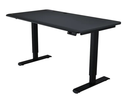 Стіл комп'ютерний Cougar Royal 150 Black White з електричним регулюванням  висоти,  стільниця 150 см, колір чорний