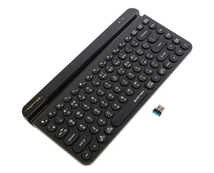 Клавіатура A4Tech FBK30 (Black) Fstyler бездротова (BT + 2.4 ГГц) , чорна