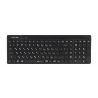 Клавіатура бездротова A4Tech FBK23 AS (Black) Fstyler (BT + 2.4 ГГц), quiet key, колір чорний