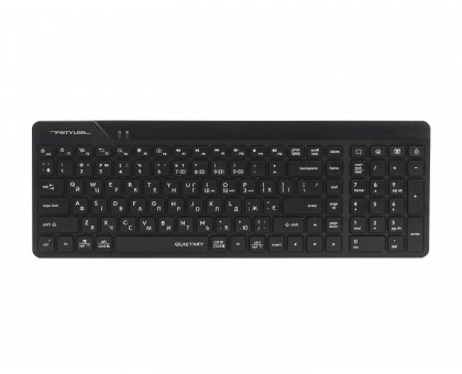 Клавіатура бездротова A4Tech FBK23 AS (Black) Fstyler (BT + 2.4 ГГц), quiet key, колір чорний