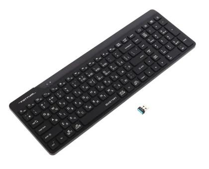 Клавиатура беспроводная A4Tech FBK23 AS (Black) Fstyler (BT + 2.4 ГГц), quiet key, цвет черный