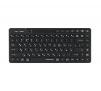 Клавіатура бездротова A4Tech FBK26C AS (Black) (BT + 2.4 ГГц) Fstyler, з акумулятором, quiet key, чорний