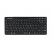 Клавіатура бездротова A4Tech FBK26C AS (Black) (BT + 2.4 ГГц) Fstyler, з акумулятором, quiet key, чорний