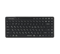 Клавіатура бездротова A4Tech FBK26C AS (Black) (BT + 2.4 ГГц) Fstyler, з акумулятором, quiet key, чорний