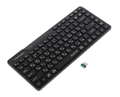Клавиатура беспроводная A4Tech FBK26C AS (Black) (BT + 2.4 ГГц) Fstyler, с аккумулятором, quiet key, черный