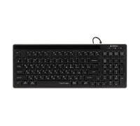 Клавіатура A4Tech FX70 (Black) з ножичним перемикачем Fstyler, USB, quiet typing, чорна