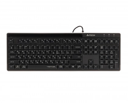 Клавіатура A4Tech FX72 (Black) з ножичним перемикачем Fstyler, USB, quiet typing, чорна