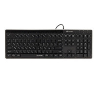 Клавіатура A4Tech FX72 (Black) з ножичним перемикачем Fstyler, USB, quiet typing, чорна