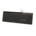 Клавіатура A4Tech FX72 (Black) з ножичним перемикачем Fstyler, USB, quiet typing, чорна