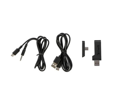 Навушники ігрові з мікрофоном Bloody GR280 (Black), Bluetooth + 2.4GHz + 3.5 jack, колір чорний