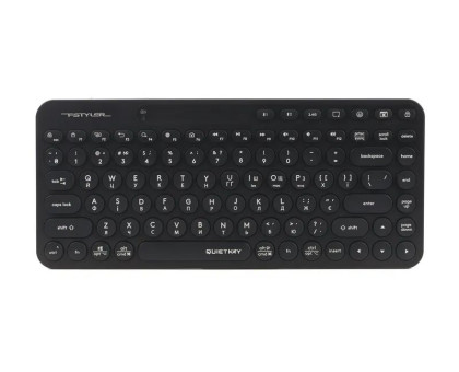Клавиатура A4Tech FBK36C AS (Black) беспроводная (BT + 2.4 ГГц) Fstyler, с аккумулятором, quiet key, цвет черный
