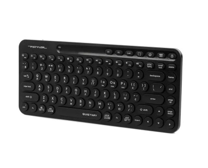 Клавиатура A4Tech FBK36C AS (Black) беспроводная (BT + 2.4 ГГц) Fstyler, с аккумулятором, quiet key, цвет черный