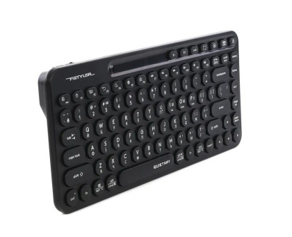 Клавиатура A4Tech FBK36C AS (Black) беспроводная (BT + 2.4 ГГц) Fstyler, с аккумулятором, quiet key, цвет черный