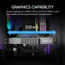 Корпус компьютерный Cougar Uniface MX110 RGB, Игровой, 4*120mm RGB вентиляторы предустановленные, Mini ITX / Micro ATX / ATX, стеклянное окно, черный