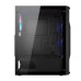 Корпус компьютерный Cougar Uniface MX110 RGB, Игровой, 4*120mm RGB вентиляторы предустановленные, Mini ITX / Micro ATX / ATX, стеклянное окно, черный