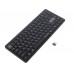 Клавиатура беспроводная A4Tech FBX53C (Black), Fstyler, ножничные переключатели, Bluetooth / 2.4 ГГц, с аккумулятором, черная
