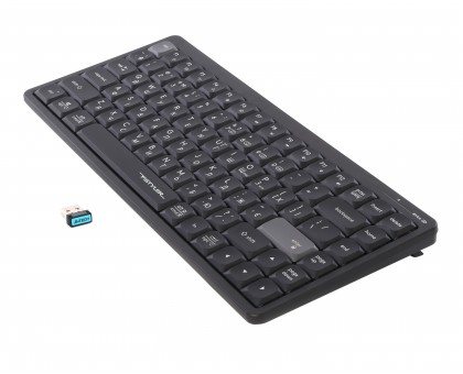 Клавиатура беспроводная A4Tech FBX53C (Black), Fstyler, ножничные переключатели, Bluetooth / 2.4 ГГц, с аккумулятором, черная Клавиатура беспроводная A4Tech FBX53C (Black), Fstyler, ножничные переключатели, Bluetooth / 2.4 ГГц, с аккумулятором, черная