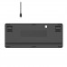 Клавиатура беспроводная A4Tech FBX53C (Black), Fstyler, ножничные переключатели, Bluetooth / 2.4 ГГц, с аккумулятором, черная