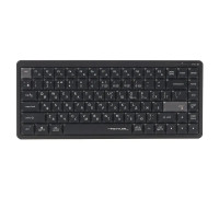 Клавіатура бездротовa A4Tech FBX53C (Black), Fstyler, ножничні перемикачі, Bluetooth / 2.4 ГГц, з акумулятором, чорна