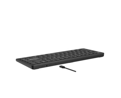 Клавіатура бездротовa A4Tech FBX53C (Black), Fstyler, ножничні перемикачі, Bluetooth / 2.4 ГГц, з акумулятором, чорна