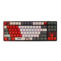 Механическая игровая беспроводная клавиатура Bloody WS87 (Naraka), USB, RGB подсветка, BLMS Red Plus Switch