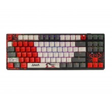 Механічна ігрова бездротова клавіатура Bloody WS87 (Naraka), USB, RGB підсвічування, BLMS Red Plus Switch