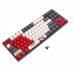 Механическая игровая беспроводная клавиатура Bloody WS87 (Naraka), USB, RGB подсветка, BLMS Red Plus Switch