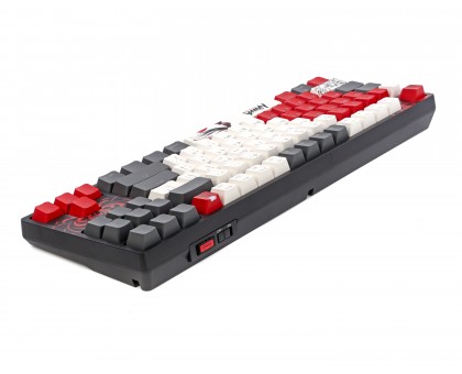 Механическая игровая беспроводная клавиатура Bloody WS87 (Naraka), USB, RGB подсветка, BLMS Red Plus Switch Механическая игровая беспроводная клавиатура Bloody WS87 (Naraka), USB, RGB подсветка, BLMS Red Plus Switch