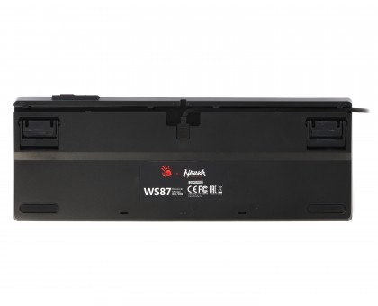 Механическая игровая беспроводная клавиатура Bloody WS87 (Naraka), USB, RGB подсветка, BLMS Red Plus Switch Механическая игровая беспроводная клавиатура Bloody WS87 (Naraka), USB, RGB подсветка, BLMS Red Plus Switch