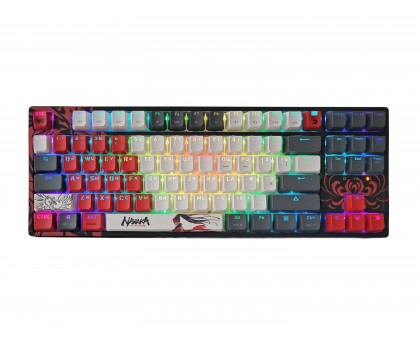 Механическая игровая беспроводная клавиатура Bloody WS87 (Naraka), USB, RGB подсветка, BLMS Red Plus Switch Механическая игровая беспроводная клавиатура Bloody WS87 (Naraka), USB, RGB подсветка, BLMS Red Plus Switch