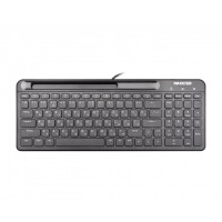 Проводная клавиатура Maxxter KB-01B-UA, ножничный механизм, черная