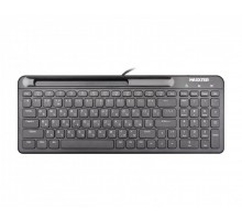 Проводная клавиатура Maxxter KB-01B-UA, ножничный механизм, черная