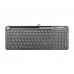 Дротова клавіатура Maxxter KB-01B-UA, ножичний механізм, чорна